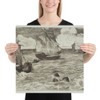 Marine - Edouard Manet - 1865–66 - Paper Poster Museum quality 7798350