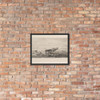 The Beach at Villerville - Charles-François Daubigny - 1837–78 - Matte Paper Framed Poster Museum quality 7799516