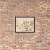 Horsemen Hunting - Francesco Allegrini - 1624–63 - Matte Paper Framed Poster Museum quality 7797205