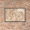 Descent of Christ into Limbo - Anonymous, Italian, 16th century - 16th century - Matte Paper Framed Poster Museum quality 7797715