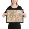 Descent of Christ into Limbo - Anonymous, Italian, 16th century - 16th century - Matte Paper Framed Poster Museum quality 7797715