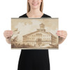 A Building - Misbach - 1797 - Paper Poster Museum quality 7797960
