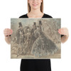 Meeting in the Park - Constantin Guys - ca. 1860 - Photo Paper Poster Museum quality 7799020