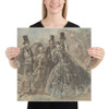 Meeting in the Park - Constantin Guys - ca. 1860 - Photo Paper Poster Museum quality 7799020