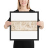 Figures - Francesco Allegrini - 1624–63 - Matte Paper Framed Poster Museum quality 7797297