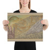 Fragment of a Tapestry Cartoon: Outstretched Hand, Body of a Seraph, and a Wing - Raphael (Raffaello Sanzio or Santi) - 1500–1550 - Photo Paper Poster Museum quality 7796702