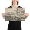 The Shepherd and the Lamb - Allart van Everdingen - Paper Poster Museum quality 7794360