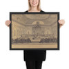 Assemblée des Notables, Versailles, 1787 - Jean Michel Moreau the Younger - 1787 - Matte Paper Framed Poster Museum quality 7797832