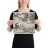 Death of Ophelia - Eugène Delacroix - 1843 - Photo Paper Poster Museum quality 7799216