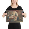 Interior of a Museum - Eugène-Louis Lami - 19th century - Photo Paper Poster Museum quality 7798382