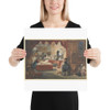 Interior of a Museum - Eugène-Louis Lami - 19th century - Photo Paper Poster Museum quality 7798382