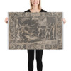 The Calumny of Apelles - Cornelis Cort - 1602 - Paper Poster Museum quality 7794213