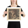 Cassandra Imploring Athena for Revenge Against Ajax - Jérôme Martin Langlois - 1795–1838 - Photo Paper Poster Museum quality 7798344