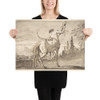Centaur Holding Up a Quiver - Giovanni Domenico Tiepolo - 1727–1804 - Photo Paper Poster Museum quality 7795052