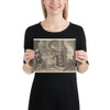 Paul Before Felix Burlesqued - William Hogarth - May 1751 - Photo Paper Poster Museum quality 7794175
