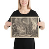 Paul Before Felix Burlesqued - William Hogarth - May 1751 - Photo Paper Poster Museum quality 7794175