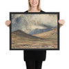 Mountains of Auvergne - Paul Huet - 1831–33 - Matte Paper Framed Poster Museum quality 7798926