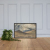 Mountains of Auvergne - Paul Huet - 1831–33 - Matte Paper Framed Poster Museum quality 7798926