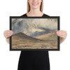 Mountains of Auvergne - Paul Huet - 1831–33 - Matte Paper Framed Poster Museum quality 7798926