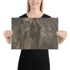 Walking in the Park - Constantin Guys - 19th century - Paper Poster Museum quality 7799029