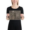 Walking in the Park - Constantin Guys - 19th century - Paper Poster Museum quality 7799029