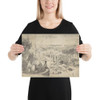 The Visit of Napoléon III to Boulogne-sur-Mer - Constantin Guys - 19th century - Photo Paper Poster Museum quality 7799015