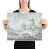 Landscape - Jean Pillement - 1792 - Photo Paper Poster Museum quality 7795173