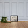 Italian Country House Beside a Road - Jean-Baptiste Lallemand - n.d. - Matte Paper Framed Poster Museum quality 7798387