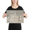 Sailors and Women - Constantin Guys - 19th century - Paper Poster Museum quality 7799033