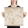 Horses - Francesco Allegrini - 1624–63 - Paper Poster Museum quality 7797308