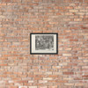A Literary Fellow Meditating - Anonymous - 1821 - Matte Paper Framed Poster Museum quality 7798951