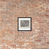 A Literary Fellow Meditating - Anonymous - 1821 - Matte Paper Framed Poster Museum quality 7798951