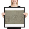 Susannah and the Elders before Daniel - Pomponio Amalteo - 1530–40 - Matte Paper Framed Poster Museum quality 7797166