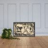 Tahitian Carrying Bananas - Paul Gauguin - 1898–99 - Matte Paper Framed Poster Museum quality 7797834