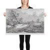 Wheat Field - Jean Jacques de Boissieu - 1772 - Photo Paper Poster Museum quality 7795621