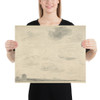 Cloud Study at Hampstead Heath - John Constable - ca. 1821 - Photo Paper Poster Museum quality 7795960