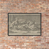 Diana Resting - Léon Davent - ca. 1542–45 - Matte Paper Framed Poster Museum quality 7799555