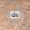 A Rowdy Party - Felix Octavius Carr Darley - 1845 - Matte Paper Framed Poster Museum quality 7796127