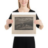 Royal Tiger - Eugène Delacroix - 1829–30 - Paper Poster Museum quality 7798820