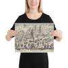 De Blauwe Huyck (The Blue Hood) - Theodoor Galle - 1571–1633 - Photo Paper Poster Museum quality 7797199