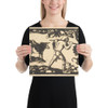 Tahitian Carrying Bananas - Paul Gauguin - 1898–99 - Paper Poster Museum quality 7797826
