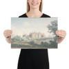 The Château of Chambord Seen from the Southwest - Simon Mathurin Lantara - 18th century - Photo Paper Poster Museum quality 7798342