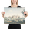 The Château of Chambord Seen from the Southwest - Simon Mathurin Lantara - 18th century - Photo Paper Poster Museum quality 7798342