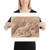 Reclining River God - Jean-Baptiste Greuze - n.d. - Photo Paper Poster Museum quality 7799094