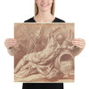 Reclining River God - Jean-Baptiste Greuze - n.d. - Photo Paper Poster Museum quality 7799094