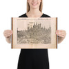 Registrum huius Operis libri cronicarum cum figuris et ymagibus ab inicio mundi - Hartmann Schedel - July 12, 1493 - Photo Paper Poster Museum quality 7796906