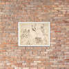 Studies of a Group of Seated Figures and of a Flying Figure - Micco Spadaro (Domenico Gargiulo) - 1612–75 - Matte Paper Framed Poster Museum quality 7796000