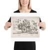 The Board of Censors Moves Out - Eugène Delacroix - 1822 - Photo Paper Poster Museum quality 7798956