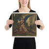 Sphinx in a Grotto (Poet, King and Warrior) - Gustave Moreau - 1887–1888 - Photo Paper Poster Museum quality 7797971