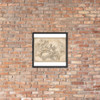 Allegorical Figure of Study - Francesco Solimena - 1657–1747 - Matte Paper Framed Poster Museum quality 7795368